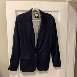 Navy blue blazer